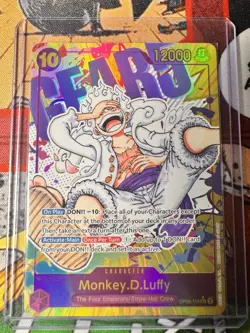 Monkey.D.Luffy (OP05-119) (Alternate Art) One Piece TCG NEAR MINT ENGLISH - Image 1
