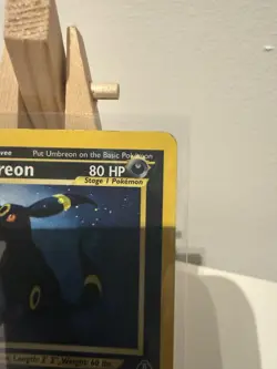 Pokemon TCG Umbreon Neo Discovery Holo Card 13/75 English LP - Image 3