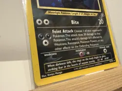 Pokemon TCG Umbreon Neo Discovery Holo Card 13/75 English LP - Image 4