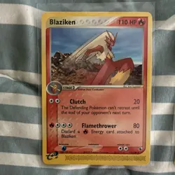 Pokemon TCG 2003 Nintendo Blaziken Sandslash Arcanine Card Lot - 3 Rare Cards - Image 2