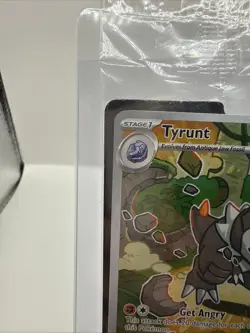 Tyrunt 070 Promo Card SEALED Prefect Order Etb Promo Full Art NM - Image 2