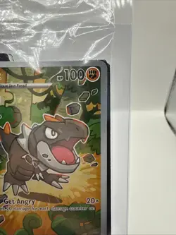 Tyrunt 070 Promo Card SEALED Prefect Order Etb Promo Full Art NM - Image 3