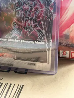 Gundam Card Game Phantom Aria GD04 SP LR+ Unicorn Gundam Destroy Mode GD01-002 - Image 5