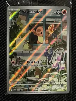 Pokemon TCG Holo Promo 2-Card Lot: Charmander SVP 044 & Mega Charizard X EX 023 - Image 1