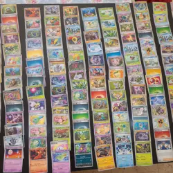 Pokemon Card Bundle Holo & Reverse Holos Approx. 200+ Cards Various Sets Job Lot - Image 3