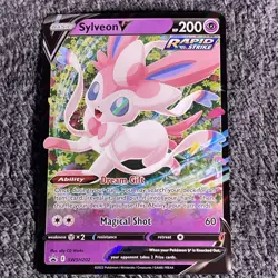 Sylveon V SWSH202 SWSH: Sword & Shield Promo Cards Holo - Image 1