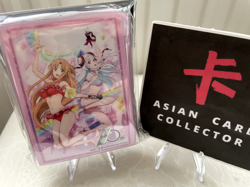 Official Bushiroad Sword Art Online Asuna Yuna Swimsuit TCG Card Sleeve - Image 1