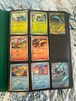 Near Complete Main Set of Japanese Pokemon 151 Cards w/ Almost 100 Reverses - Image 1
