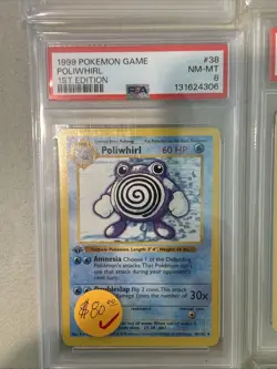 Pokemon Set Of Psa 8 Cards - Image 5