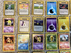 Pokemon TCG Base Set Unlimited 81 Card Lot - Image 2