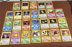 HUGE Vintage Pokemon x26 Card Lot Team Rocket WOTC 1st Edition LP/NM - Image 1