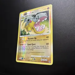Pokemon Card - Hippowdon Diamond and Pearl 29/130 Rare Reverse Holo - Image 2