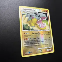 Pokemon Card - Hippowdon Diamond and Pearl 29/130 Rare Reverse Holo - Image 3