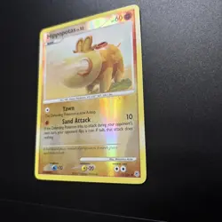 Pokemon Card - Hippopotas Diamond and Pearl 51/130 Uncommon Reverse Holo - Image 3