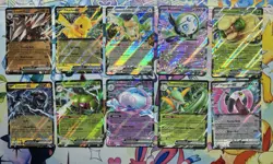 Pokemon TCG: Scarlet & Violet 10 Card EX Lot - Various Sets - NM - Image 1