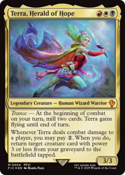 Magic MTG - Terra, symbole d'espoir pour le monde - MINT/NMINT - FR - FOIL - Image 1