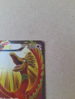 Pokemon TCG Ho-Oh EX Full Art 121/122 Rare Ultra XY Breakpoint Holo Card 2016 - Image 3