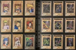 Bandai YU-GI-OH Complete 118 Cards + TA2 Set carddass 1998 Japan TOEI Vintage - Image 1