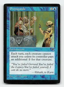 Propaganda Tempest Magic The Gathering Card - Image 1