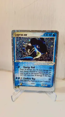Lapras Ex 99/109 Ultra Rare - Ruby & Sapphire - Holo Pokemon Card English MP - Image 1