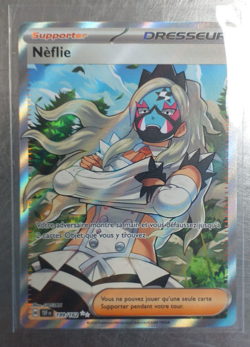 Pokemon Card Temporal Forces Neflie Full Art 199/162 Supporter Trainer - Image 1