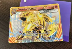 LP! - Arcanine BREAK XY180 Full Art Black Star Promo Pokemon TCG Card - Image 2