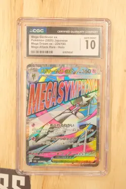 2025 POKEMON JAPANESE MEGA DREAM ATTACK RARE MEGA GARDEVOIR EX CGC 10 GEM MINT - Image 1