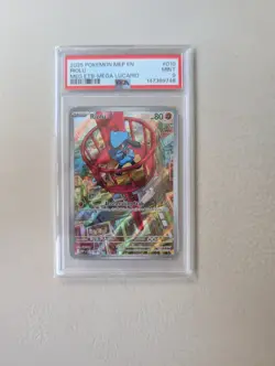 PSA 9 Pokemon Riolu Mega Evolution ETB Promo 010 - Image 1
