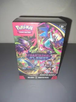 Pokemon Mega Evolution Phantasmal Flames Booster Bundle FACTORY SEALED - Image 1