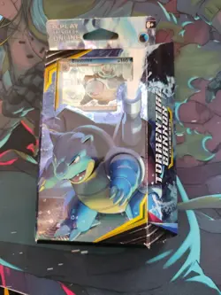 Pokemon TCG: Sun and Moon Team Up Torrential Cannon Blastoise Theme Deck Bundle - Image 1
