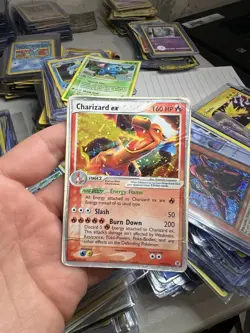 2004 Pokemon EX Fire Red & Leaf Green Charizard EX Holo Foil Rare 105/112 - Image 3