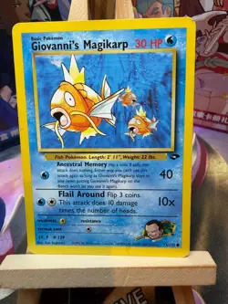 Giovanni's Magikarp 73/132 Common Gym Challenge Pokemon MP - Image 1