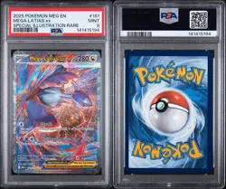 2025 POKEMON MEG EN-MEGA EVOLUTION #181 MEGA LATIAS EX SIR PSA 9 - Image 3