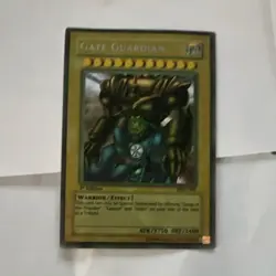Konami Yu-Gi-Oh! TCG Gate Guardian Metal Raiders MRD-000 1st Edition Secret Rar… - Image 1