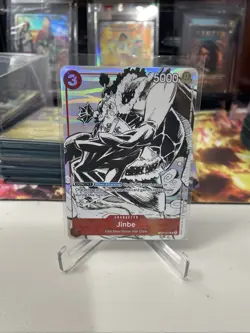 One Piece Jinbe ST01-005 Alt Art Promo Foil Gift Collection 2023 NM - Image 1