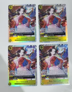 4x Boa Hancock (OP14-112) (V.1) Playset Alt Art One Piece TCG English - Image 1