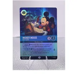 Disney Lorcana Mickey Mouse-Bob Cratchit 219/204 Winterspell Epic Holo - Image 1