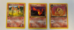 Lot of First Edition Pokemon Cards Base Set Dark Flareon, Blaine Charmander - Image 1