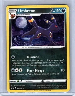 Umbreon - Promo SWSH: Sword & Shield Promo Cards SWSH129 NM Pokemon TCG - Image 1
