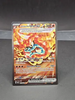 Hearthflame Mask Ogerpon EX Twilight Masquerade Card Pokemon TCG - Image 1