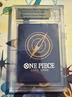 Monkey D Luffy D-110 Promo one piece day 25 Graded Beckett 9.5 + One Piece Card - Image 2