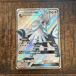 Silvally GX Full Art Holo 108/111 SM-Crimson Invasion Ultra Rare Pokemon Card - Image 1