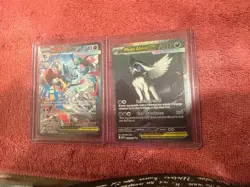 Mega Lucario ex SIR Mega Evolution Pokemon Card 179/132 Me01 HoloMEG EN & Absol - Image 2