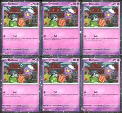 Drifloon 005 Mega Evolution Promo - 6 Card Lot - Image 1