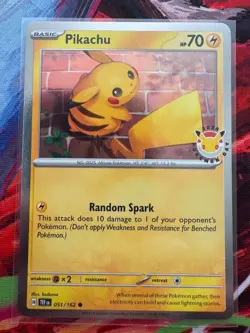 Pikachu (Pokemon Day 2026) 051/162 Miscellaneous Cards & Products Holo - Image 1