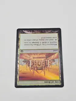 MTG 8th Edition City of Brass FOIL - Image 2