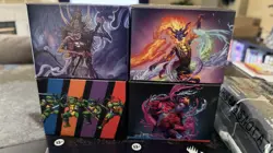 Magic the Gathering Commander Decks x4; Turtles/Lorwyn/Strixhaven & sleeves - Image 2