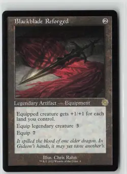 Blackblade Reforged R The Brothers' War: Retro Frame Artifacts 6 NM - Image 1