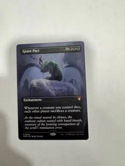 Grave Pact (Borderless) Commander Masters Regular - Image 1