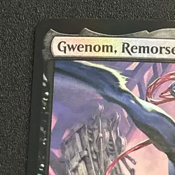 Gwenom Remorseless mtg Foil Promo 056 Magic The Gathering Spider-Man - Image 2